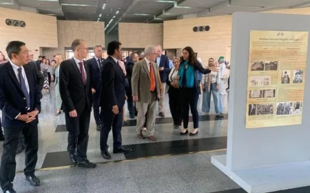 سفير بلغاريا في القاهرة يؤكد أن معرض العقائد المصرية يعكس إنجازات علم المصريات