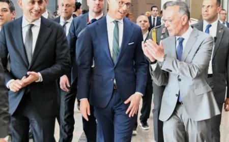 رئيس فنلندا يكتشف عظمة المتحف المصري الكبير وأهرامات الجيزة