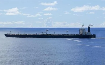 وزارة الدفاع الأمريكية تعلن عن توقيف ناقلة نفط إيرانية في المحيط الهندي