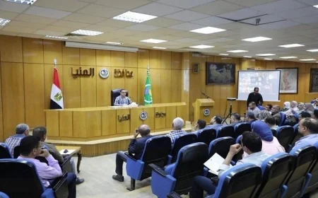 نائب محافظ المنيا يراقب تقدم مشروعات حياة كريمة ويعمل على حل المعوقات لتحقيق الإنجازات