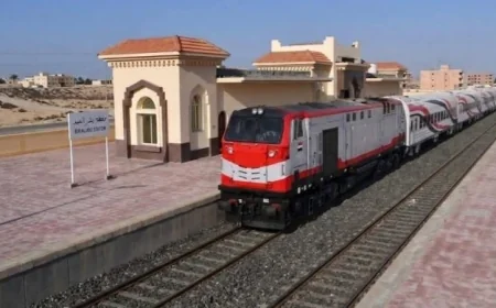 السكة الحديد تطلق استراتيجيات جديدة في مشروع قطار التنمية بسيناء