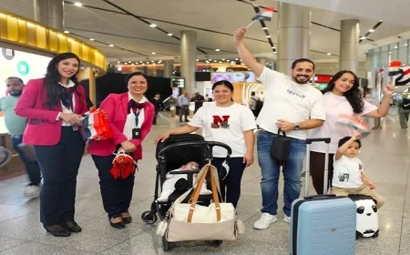 مطار القاهرة الدولي يحيي ذكرى عيد تحرير سيناء بأجواء احتفالية مميزة