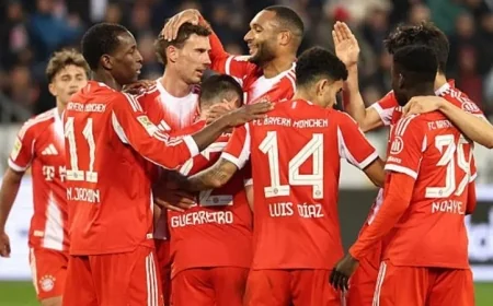 بايرن ميونخ يحقق ريمونتادا مذهلة ويقلب الطاولة على ماينز برباعية ساحقة