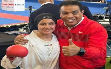 آلاء أيمن تحقق الميدالية البرونزية في الدوري العالمي للكاراتيه وتبهر الجماهير