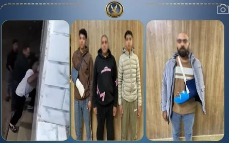 إلقاء القبض على 4 أفراد اعتدوا على بعضهم بسبب نزاع حول ملكية منزل في الجيزة