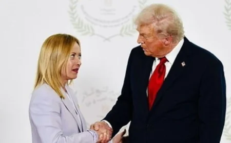 رئيسة وزراء إيطاليا تعبر عن إدانتها لحادث إطلاق النار وتظهر تضامنها مع ترامب