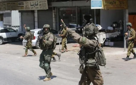 اقتحام قوات الاحتلال الإسرائيلي لمدينة نابلس وبلدة سردا يثير توترات جديدة