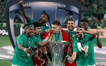 عقوبات انضباطية تلاحق الأهلي السعودي بعد تتويجه بالبطولة الآسيوية النهائية