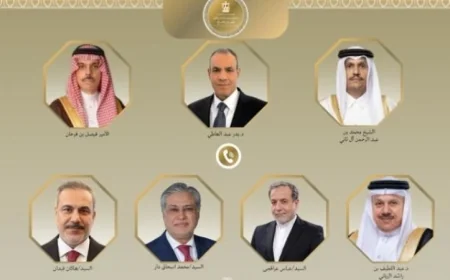 عبد العاطي ينسق جهود التهدئة مع وزراء خارجية السعودية والبحرين وقطر وباكستان وتركيا