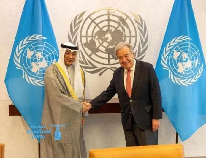 البديوي وجوتيرش يناقشان الاعتداءات الإيرانية على دول مجلس التعاون الخليجي