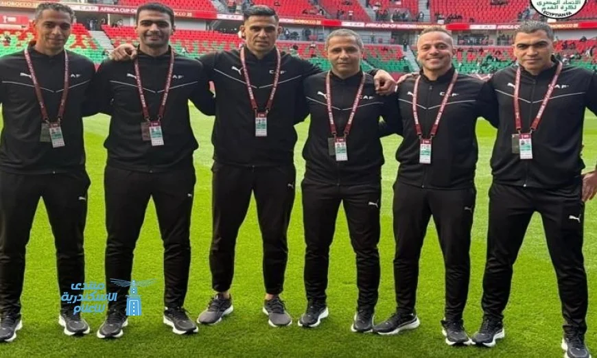 طاقم حكام مصري يقود قمة نصف نهائي الكونفيدرالية بين العاصمة الجزائر وآسفي المغربي