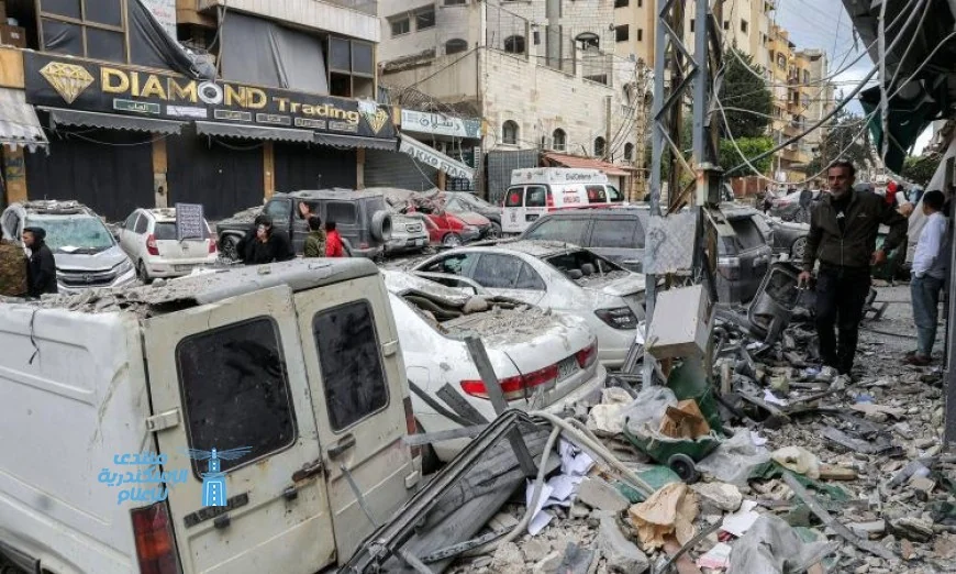 مقتل لبنانيين اثنين وإصابة 11 جراء استهداف طائرة إسرائيلية في البقاع الغربي