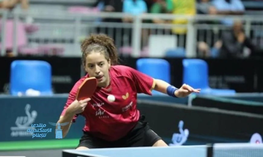 وزير الرياضة يحتفي بإنجاز هنا جودة وتأهلها إلى ربع نهائي كأس العالم لتنس الطاولة