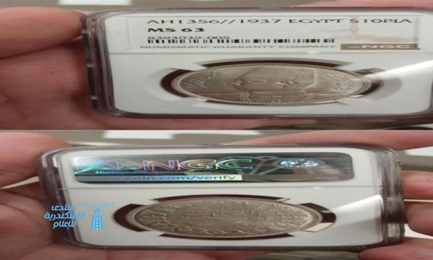 جمارك مطار الإسكندرية الدولي تنجح في إحباط تهريب عملات أثرية نادرة