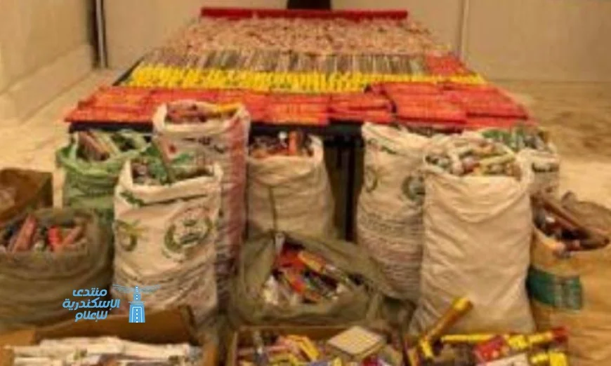 إلقاء القبض على تاجر ألعاب نارية في القاهرة وتحطيم شبكة التهريب