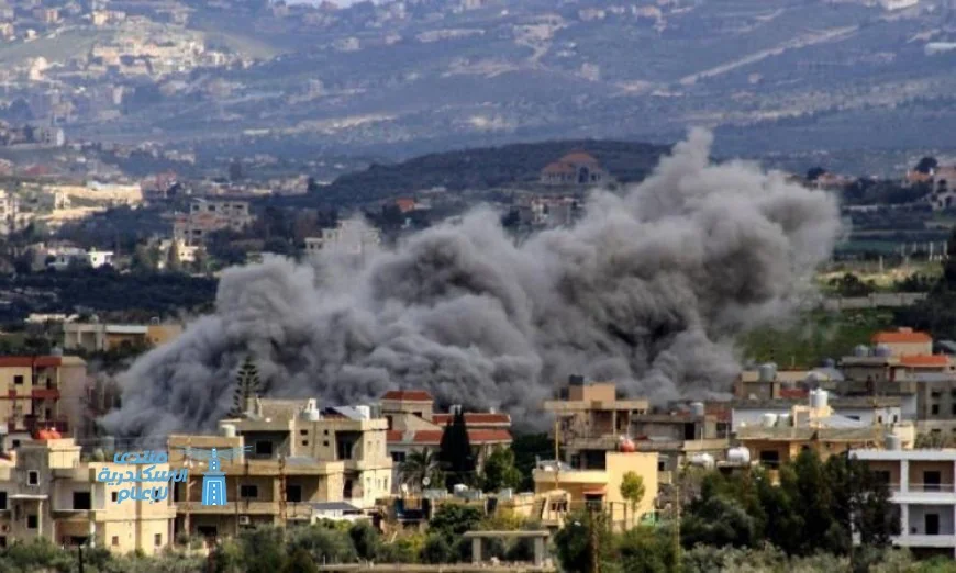 الجيش الإسرائيلي ينفذ سلسلة غارات قوية ضد بنى تحتية لحزب الله