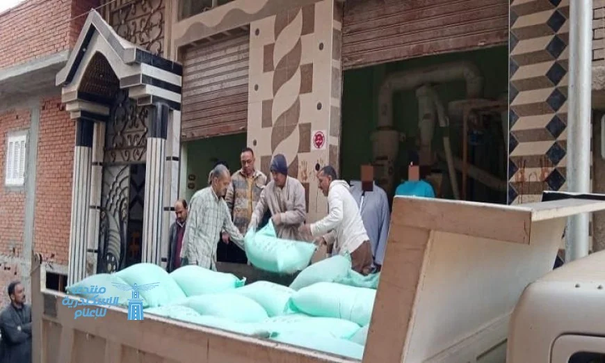 ضبط 6 أطنان من الدقيق الأبيض والبلدي المدعم في حملات تموينية ناجحة خلال 24 ساعة