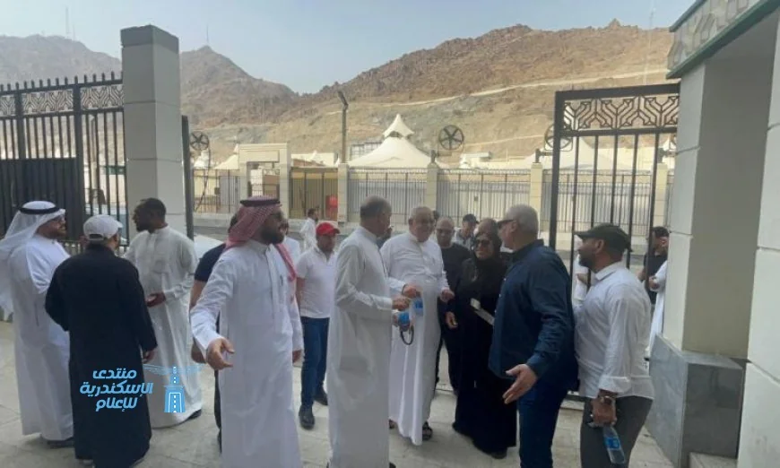 جولة استكشافية لبعثة السياحة في مخيمات المشاعر المقدسة قبيل موسم الحج