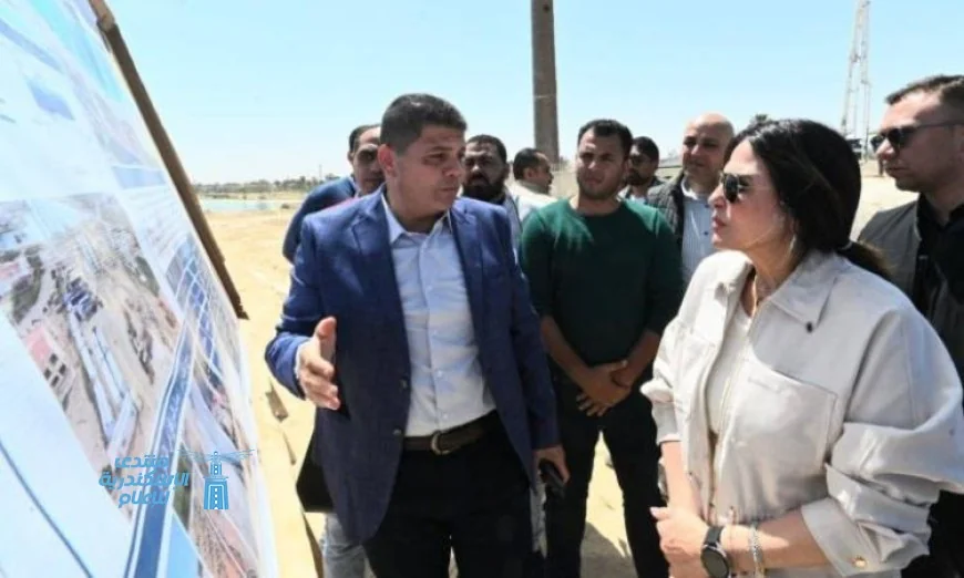 وزيرة الإسكان تقوم بجولة تفقدية لمشروعات مارينا 8 وبوغاز 24 والممشى السياحي في مارينا