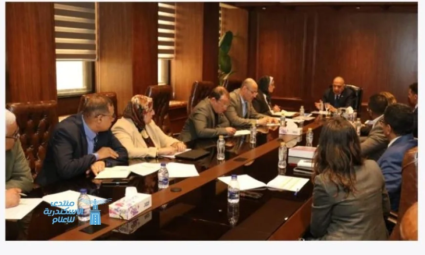 عصمت يناقش تطورات الأعمال مع شركة سيمنس في المركز القومي للتحكم في الطاقة