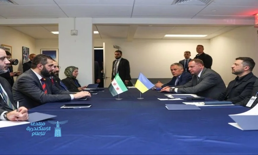 الرئيس الأوكراني يعلن استعداد بلاده للتعاون مع سوريا من أجل تنمية مستدامة لشعبي البلدين