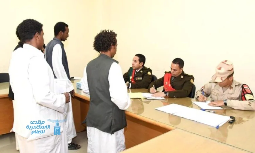 القوات المسلحة ترسل لجاناً لإنهاء إجراءات التجنيد في مطروح صور وفيديوهات توثق الأحداث