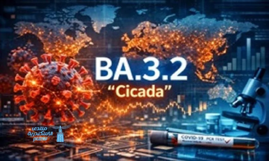 مركز السيطرة على الأمراض يكتشف سلالة جديدة من كوفيد-19 تحت اسم BA.3.2 سيكادا