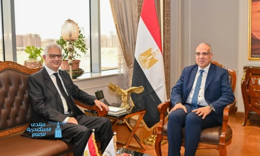 وزير الري المصري يلتقي نظيره المغربي لتعزيز التعاون في إدارة الموارد المائية