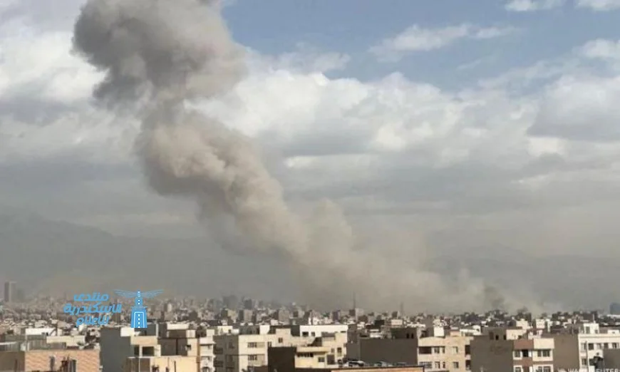 الجيش الإسرائيلي ينفذ ضربات شاملة تستهدف البنية التحتية الإيرانية