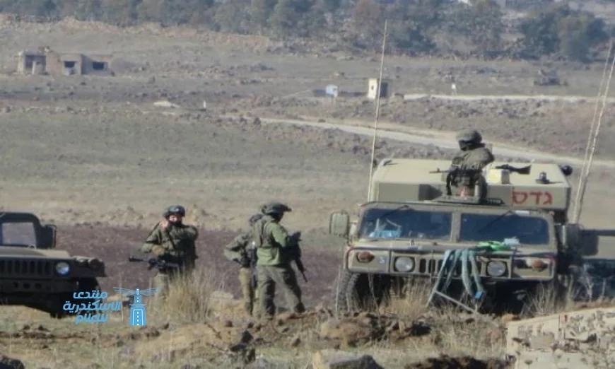 قوات الاحتلال الإسرائيلي تقتحم قريتي الصمدانية الشرقية والعجرف في سوريا