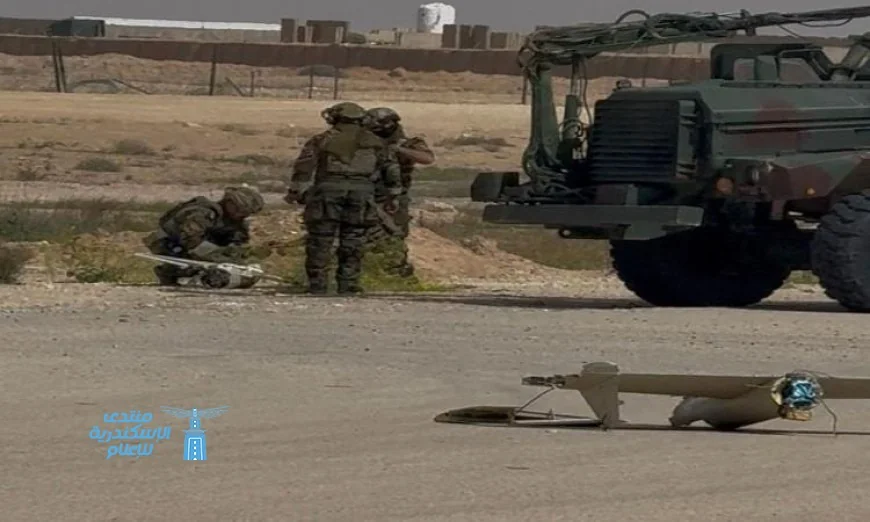 إسقاط طائرة مسيرة كانت تستهدف منظومة الرادار في قاعدة عين الأسد العراقية