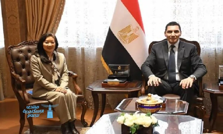 وزير الشباب يناقش آفاق التعاون مع ممثل برنامج الأمم المتحدة الإنمائي UNDP