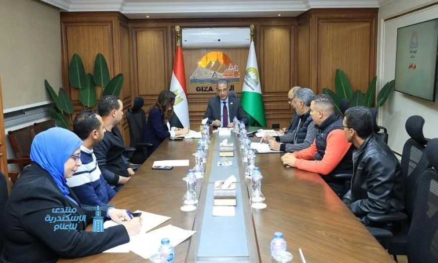 محافظ الجيزة يتفقد ملفات التصالح والتراخيص وتحسين خدمات النظافة في حي الدقي