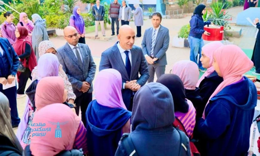 وزير التعليم يقوم بجولة تفقدية مفاجئة في مدارس محافظة الشرقية لتعزيز الجودة التعليمية