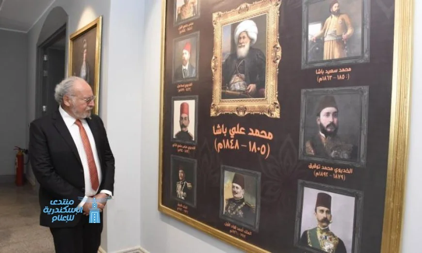 جامعة عين شمس تستضيف زيارة تاريخية للملك أحمد فؤاد الثاني في قصر الزعفران