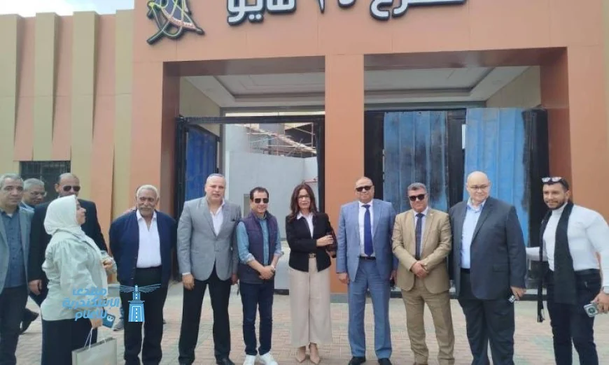 وزيرة الثقافة تزور مسرح وسيرك 15 مايو استعداداً للافتتاح المنتظر الشهر المقبل