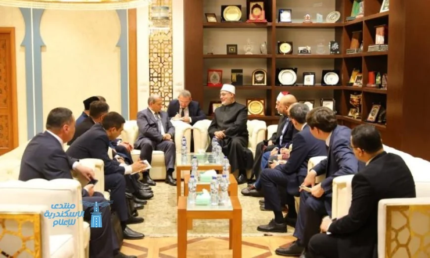 مفتي الجمهورية يستقبل وفد أوزبكستان رفيع المستوى لتعزيز التعاون الثنائي