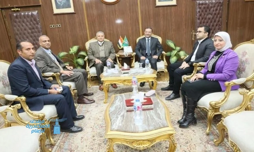 محافظ المنوفية يستعرض آخر تطورات تنفيذ مكتبة مصر العامة في كفر المصيلحة