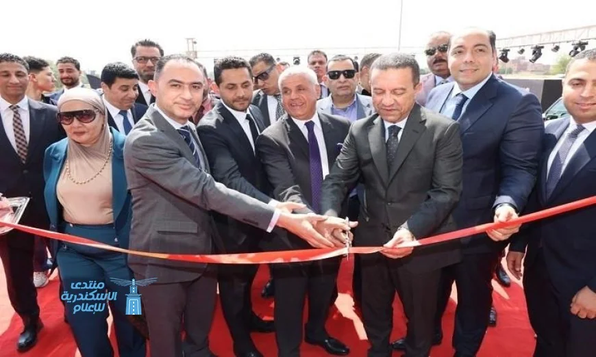 محافظ المنوفية يدشن مشروعات استثمارية جديدة في المنطقة اللوجستية بطوخ طنبشا