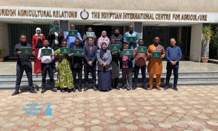 وزارة الزراعة تحتفي بتخرج مبعوثين أفارقة من برنامج التغيرات المناخية