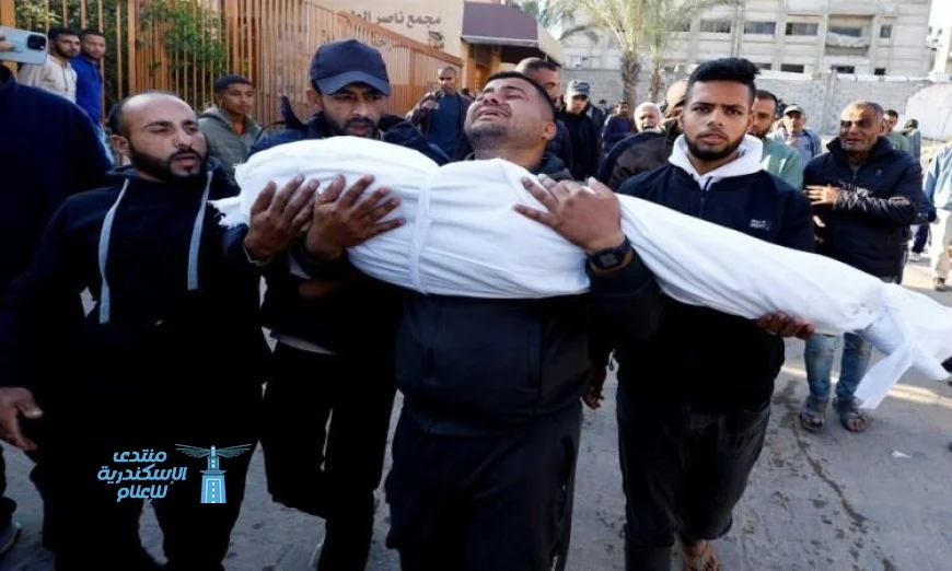 استشهاد ثلاثة فلسطينيين في قصف إسرائيلي على مدينتي غزة وخان يونس