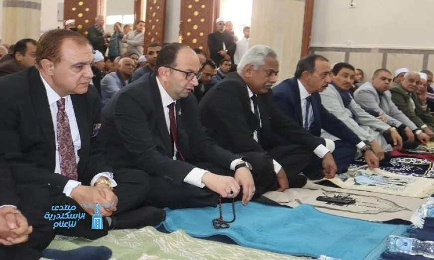 محافظ سوهاج يدشن مسجد الشيخ جمعة في مدينة جهينة بمساحة 300 متر مربع