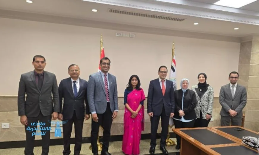 المركزي للمحاسبات يعقد اجتماعًا مع الجهاز الأعلى للرقابة في الهند لتعزيز التعاون المشترك