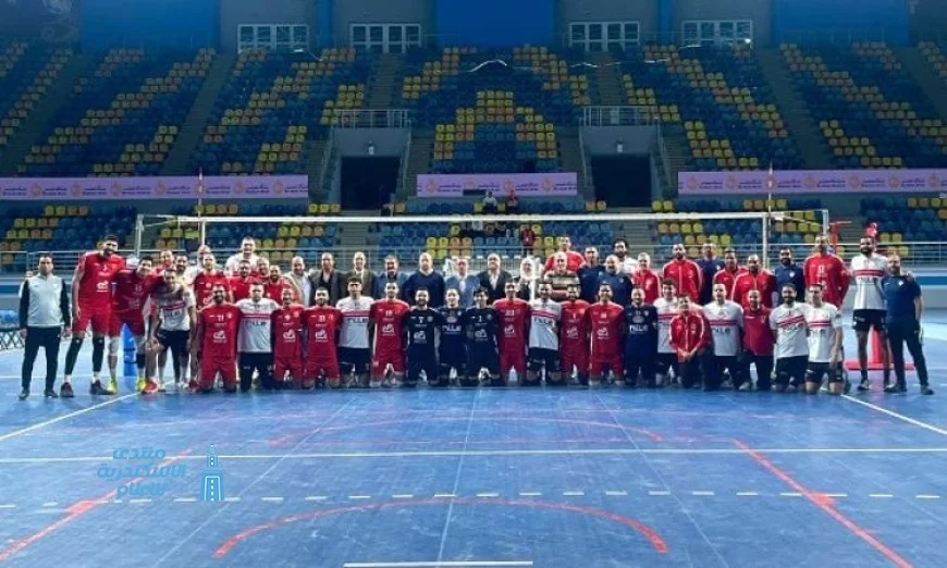 الأهلي يتوج بلقب كأس مصر للطائرة بعد انتصاره المثير على الزمالك