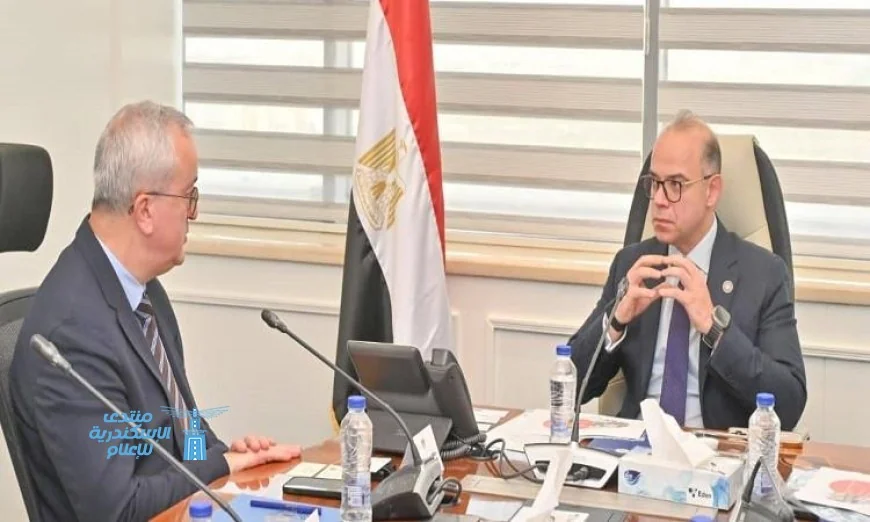 وزير الاستثمار يتفاوض مع شركة ألستوم لإقامة أول مصنع لمكونات الكهرباء المستخدمة في القطارات