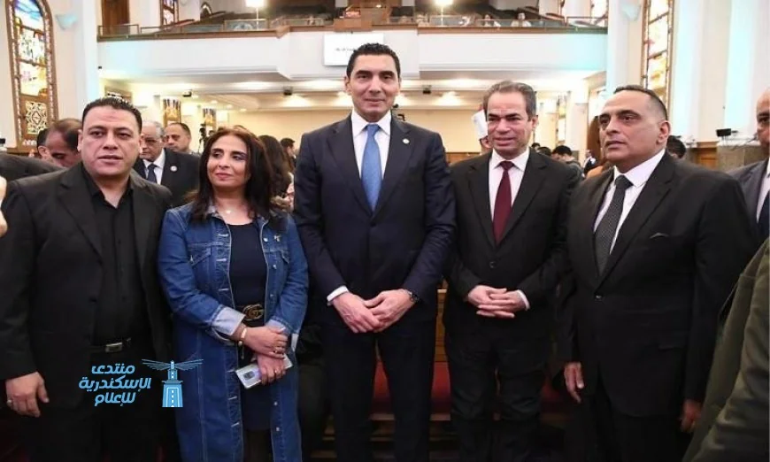 وزير الشباب والرياضة يشارك في احتفالات عيد القيامة المجيد للطائفة الإنجيلية