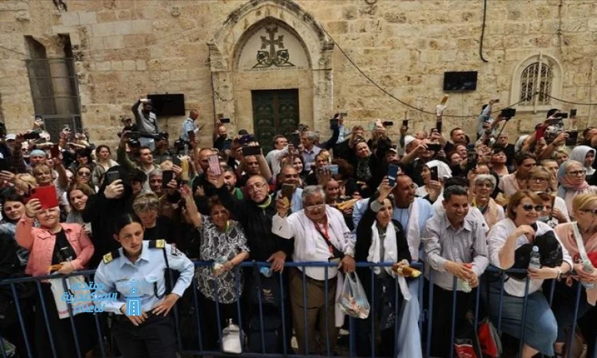 الأردن يندد بانتهاكات شرطة الاحتلال ضد المسيحيين في القدس خلال احتفالات سبت النور