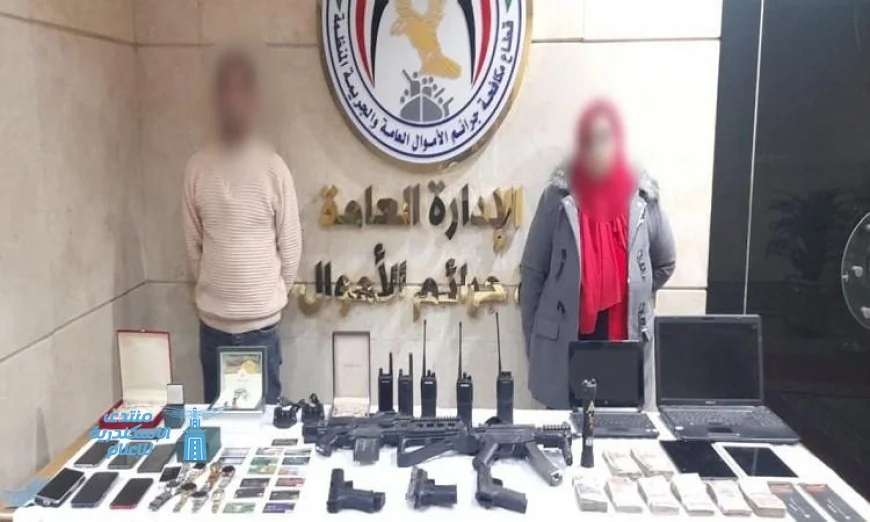 القبض على زوجين في الجيزة بتهمة النصب على المواطنين