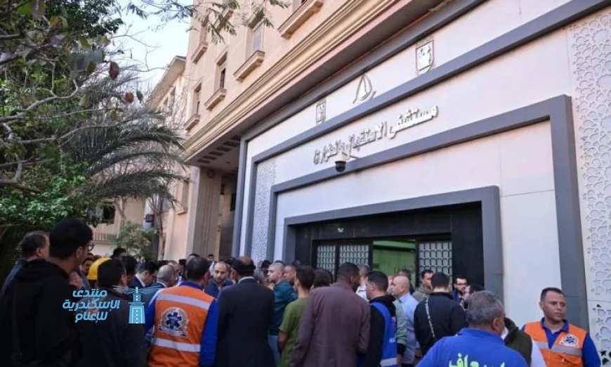 إخماد حريق صغير في وحدة التكييف المركزي بمستشفى قصر العيني بنجاح