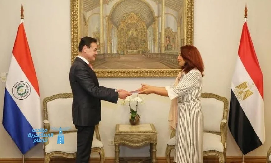 سفيرة مصر تناقش مع وزير خارجية باراجواي تعزيز التعاون الثنائي